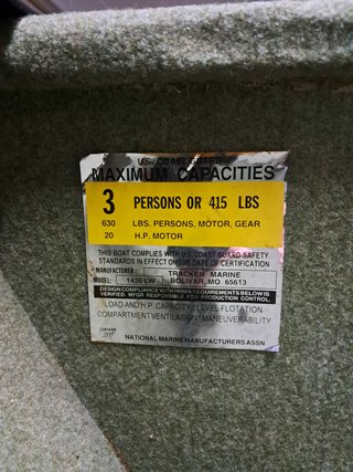 Barco BassBoat Fisher 1436LW Jonh