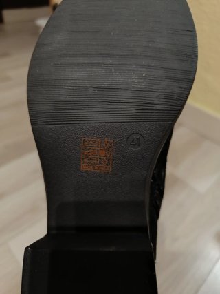 Botines negros talla 41 sin estrenar