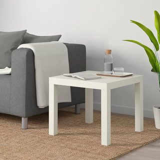 Mesa auxiliar blanca Ikea