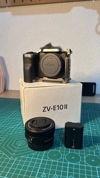 Sony ZV-E10 II mas accesorios