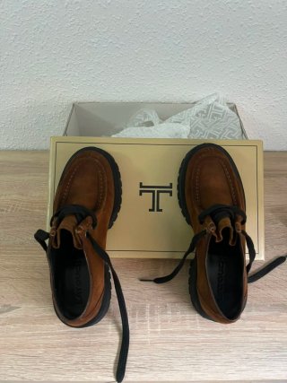 Zapatos mocasines Latouche marrones mujer