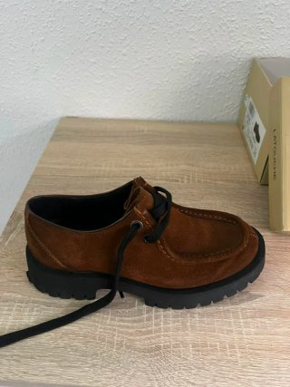 Zapatos mocasines Latouche marrones mujer