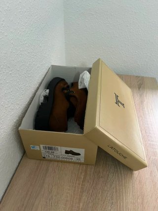 Zapatos mocasines Latouche marrones mujer