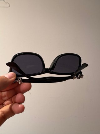 Gafas de Sol Chrome Hearts Negras y Plateadas