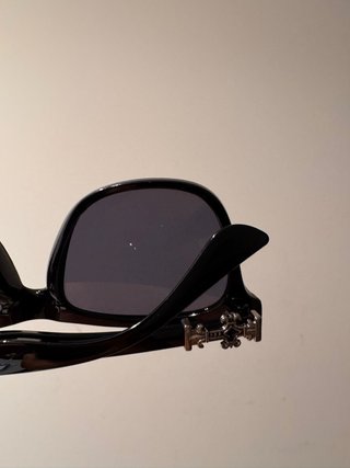 Gafas de Sol Chrome Hearts Negras y Plateadas