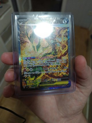 Carta Pokémon Rayquaza EX SAR 110/076 Japones