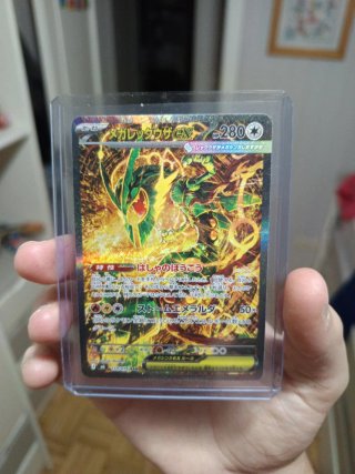 Carta Pokémon Rayquaza EX SAR 110/076 Japones