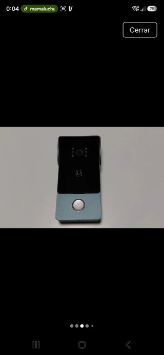 Videoportero con pantalla y cámara