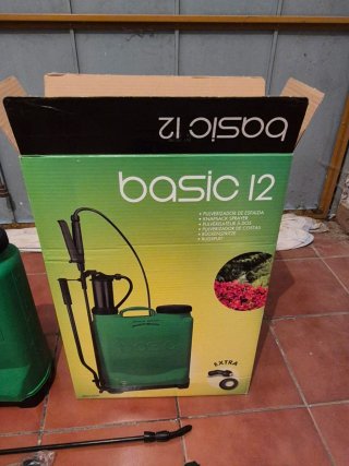 Sulfatador de 12 litros tipo mochila