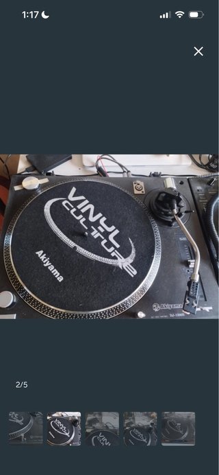 Tocadiscos Akiyama DJ-1200B Belt Drive