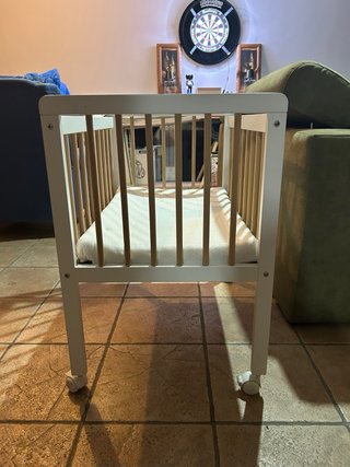 Mini Cuna Zara Home + Colchon + Vestiduras