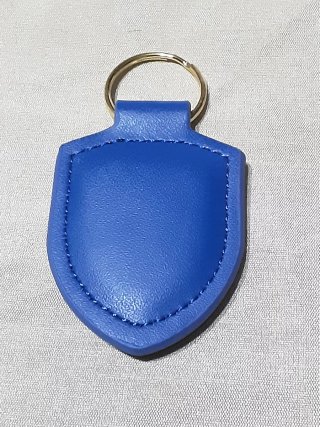 Llavero Porsche Azul con Escudo