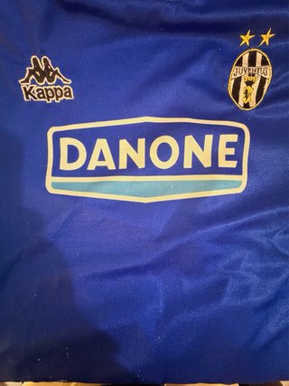 Camiseta Juventus Kappa 1995 Danone