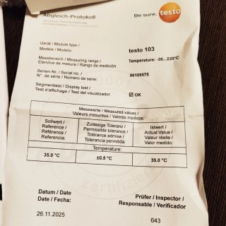 Termómetro Testo Klappthermometer 103