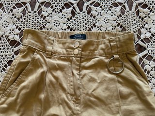 Pantalones cargo beige