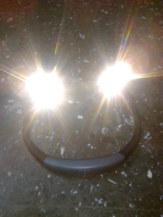 Linterna Doble Flexible Recargable Gris