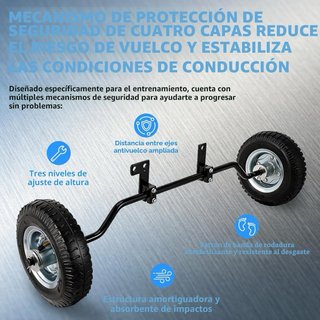 NUEVO! (96€) Ruedas entrenamiento moto universales