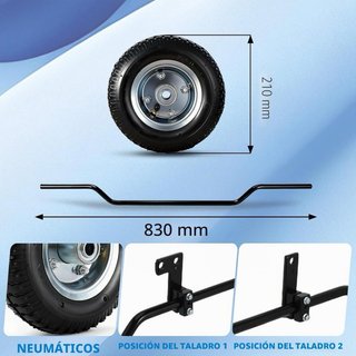 NUEVO! (96€) Ruedas entrenamiento moto universales