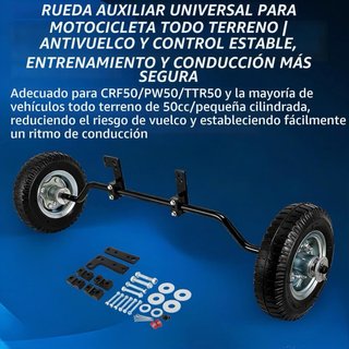 NUEVO! (96€) Ruedas entrenamiento moto universales
