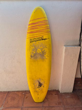 Tabla Surf Island Softboard Amarilla 6'0