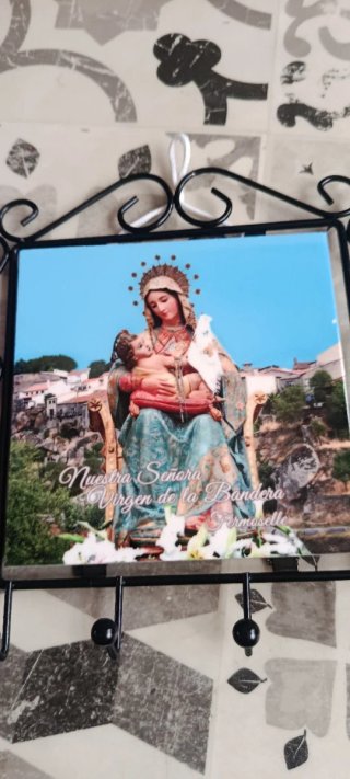 Azulejo Virgen de la Bandera