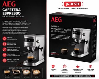 AEG Cafetera Espresso Gourmet & Espressomaschine