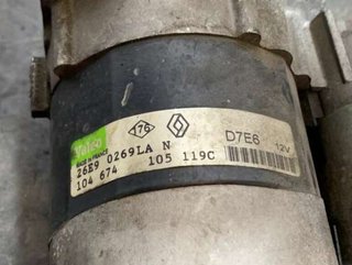 Renault motor arranque laguna 1.6 16v (b568, 61225