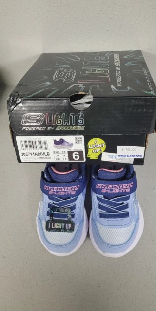 Zapatillas Skechers S-Lights Niños T22
