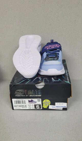 Zapatillas Skechers S-Lights Niños T22