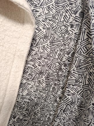 Abrigo ICHI Lana Beige Talla S
