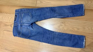 BALMAIN PARIS Men Distressed Vintage Skinny Jeans
