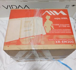 Cadena AIWA Radio CD Cassette XR-EM300