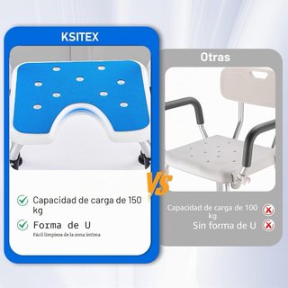 NUEVO! Taburete Ducha Mayores con Reposabrazos
