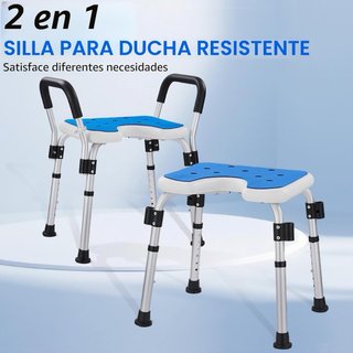 NUEVO! Taburete Ducha Mayores con Reposabrazos