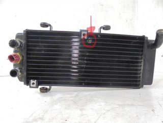 29704 radiador de agua keeway v-cruiser 125 .