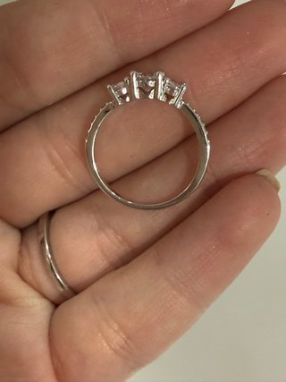 Set Anillos Plata 925 Nuevos) talla 7/17