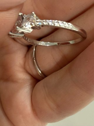 Set Anillos Plata 925 Nuevos) talla 7/17