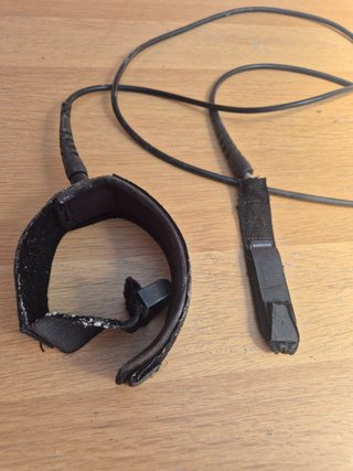 Leash Surf Quiksilver Negro 6ft