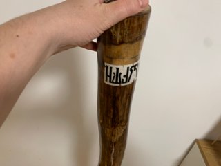 Didgeridoo artesanal de madera