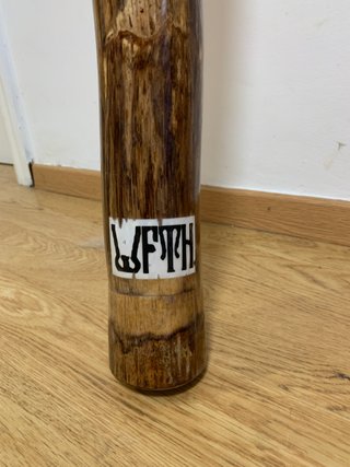 Didgeridoo artesanal de madera