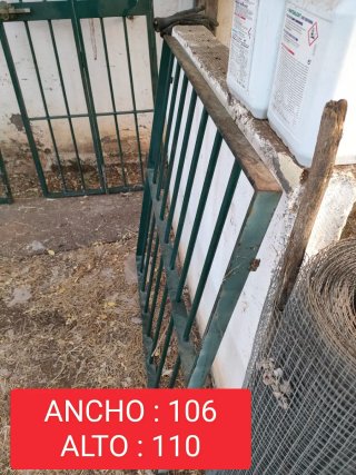 Cancela 4 hojas y 2 rejas
