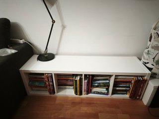 Estantería Ikea Kallax 4 baldas blanca