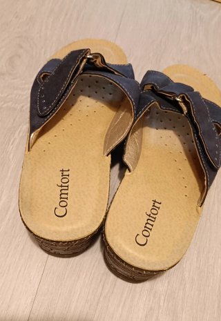 Zuecos Comfort Azul Talla 39