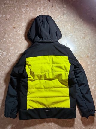 Chaqueta Icepeak Negra y Amarilla