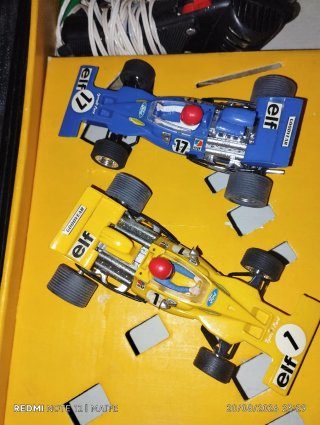Circuito Scalextric carreras GP-51  control