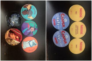 Lote Tazos 90s + Portatazos Matutano Original