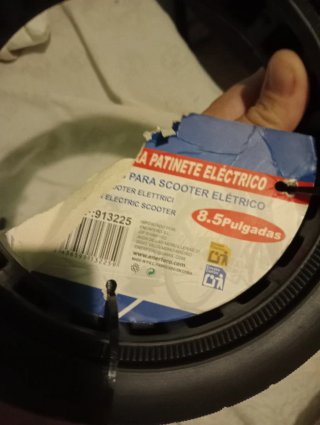 Rueda Maciza Scooter Eléctrico 8.5x2