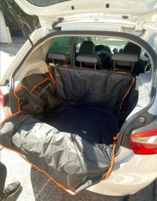 2 Protectores Asiento Trasero y Maletero Mascotas