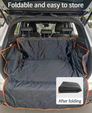 2 Protectores Asiento Trasero y Maletero Mascotas