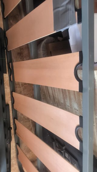 Estructura cama metálica